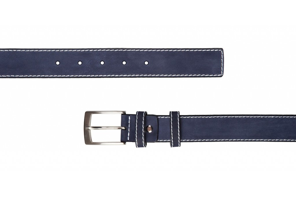 ITALIAN FULL GRAIN NABUCK LEATHER SNEAKER BELT...
