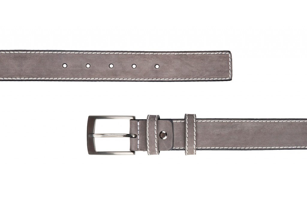 ITALIAN FULL GRAIN NABUCK LEATHER SNEAKER BELT...